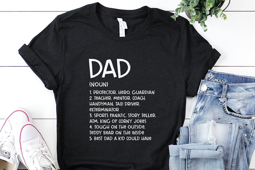 Dad customized shirt