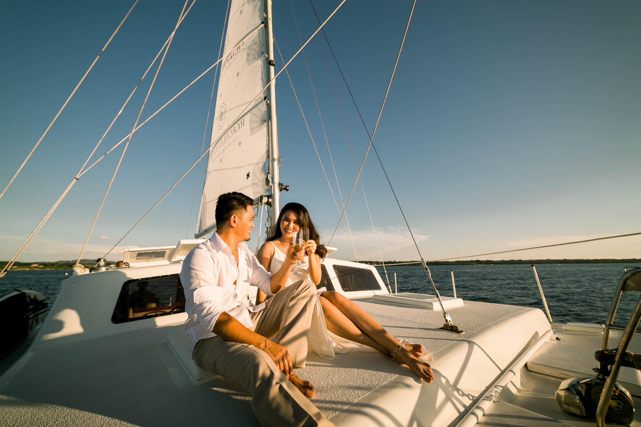 yacht rental for photoshoot