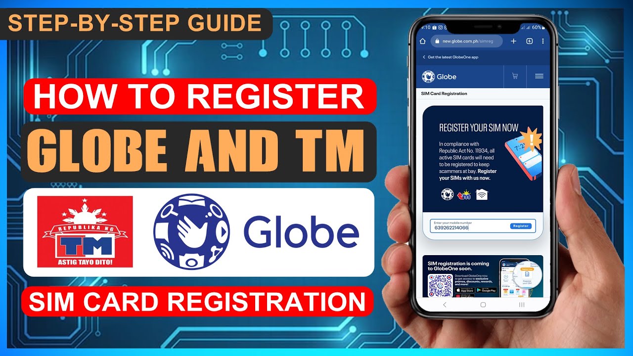 sim card registration tm link form philippines tnt