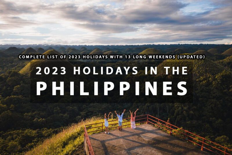 Complete List of 2023 Holidays in the Philippines with 13 Long Weekends ...