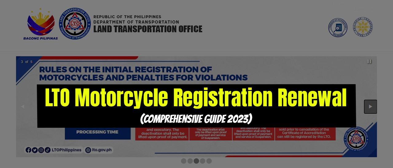 Motorcycle Registration Renewal