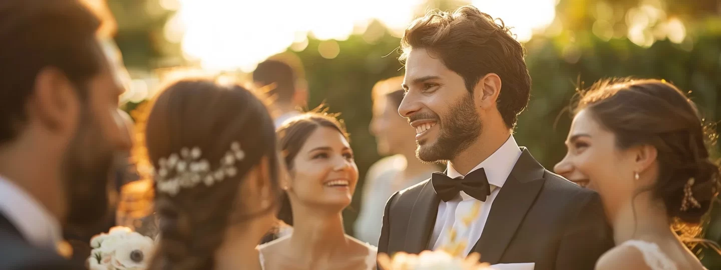 wedding guests