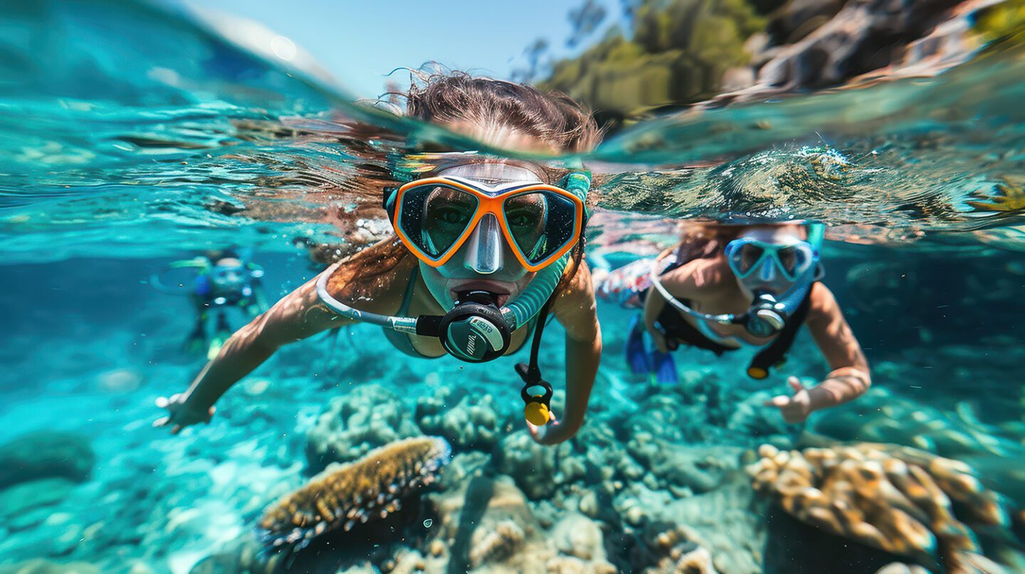 snorkeling in bohol