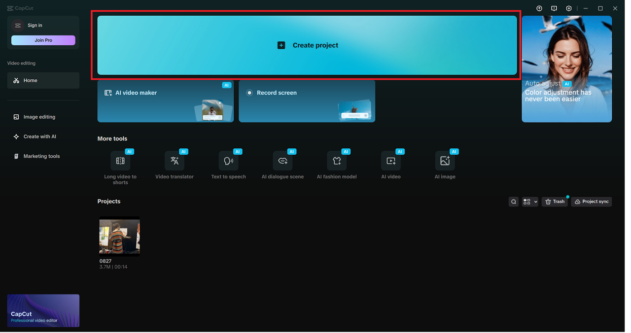 CapCut Desktop